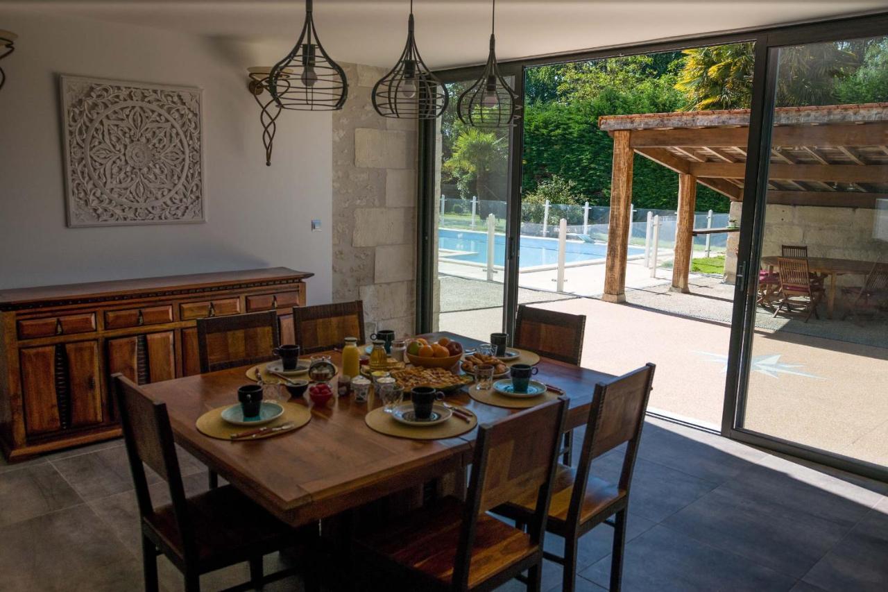 Bed and Breakfast Les Cuves - Saintes Chaniers Esterno foto