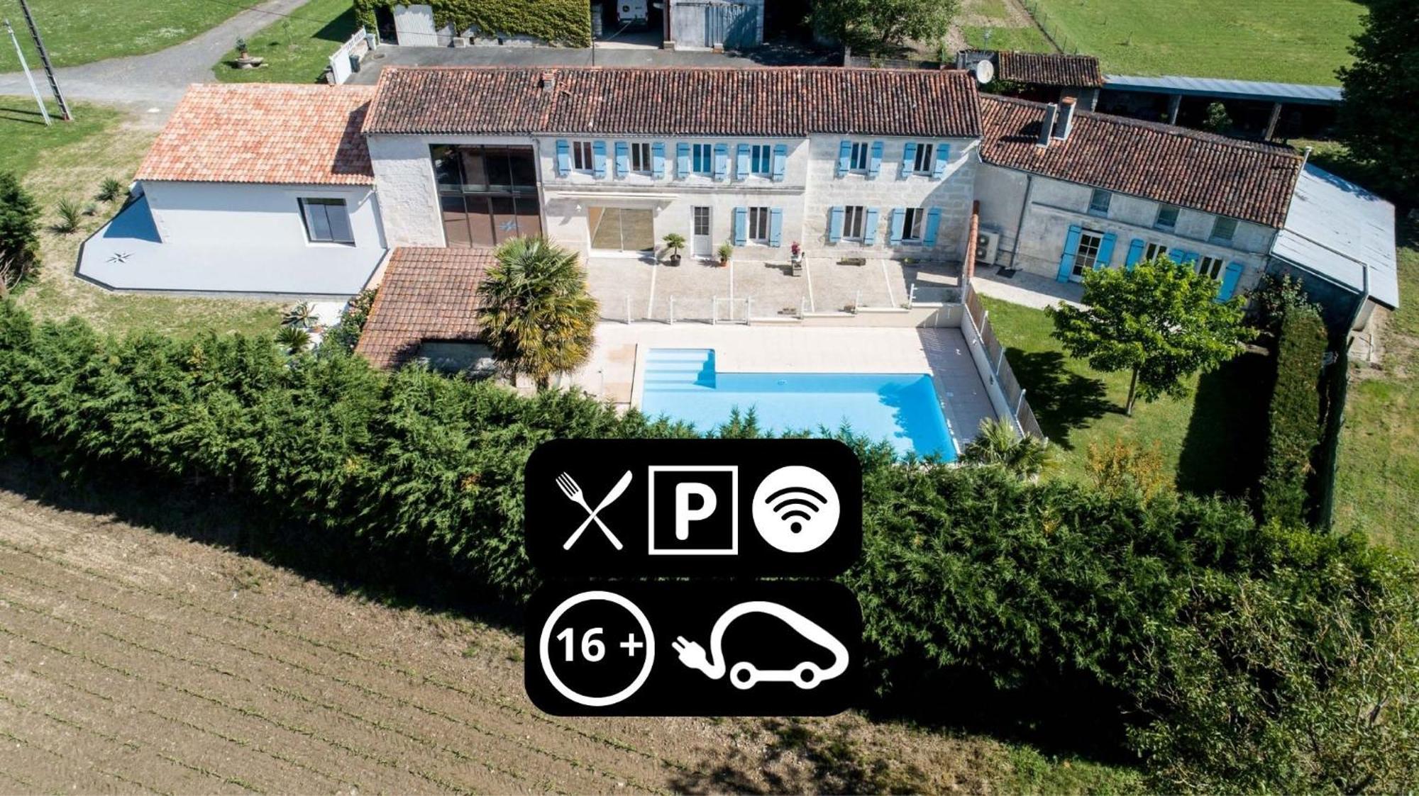 Bed and Breakfast Les Cuves - Saintes Chaniers Esterno foto