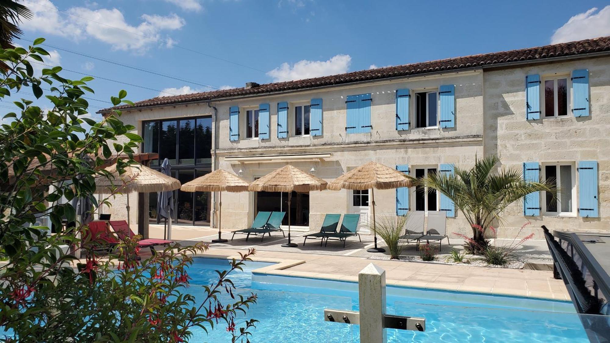 Bed and Breakfast Les Cuves - Saintes Chaniers Esterno foto